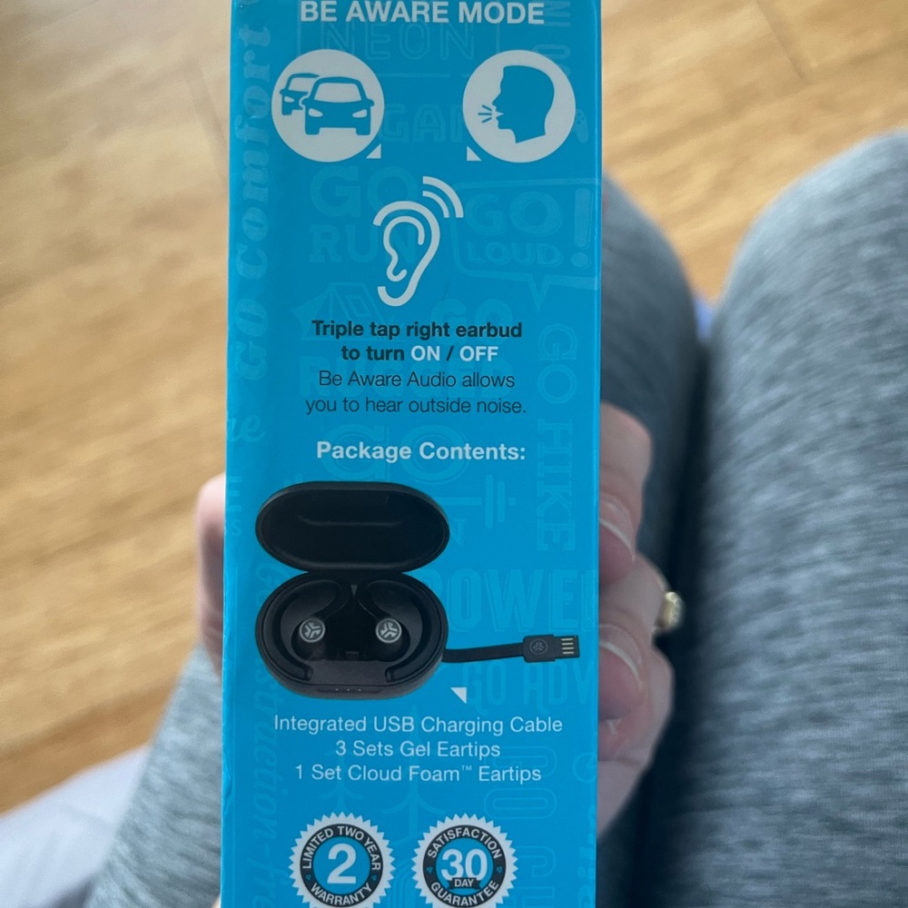 Jbuds air sport headphones! Only used twice.